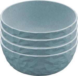 KOZIOL Schale "CLUB BOWL", 4 tlg., aus Kunststoff, Made in Germany. Bozirkulärer Kunststoff, 700 ml