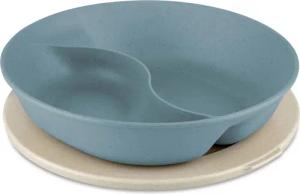 KOZIOL Teller "CONNECT SEPAREE", (1 St.), Made in Germany. Biozirkulärer Kunststoff, 1,5 L