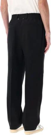 Golden Goose - Tailored Black Trousers With Pleated Front - Größe 48 - schwarz