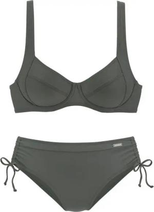 LASCANA Bügel-Bikini mit seitlich geraffter Bikinihose