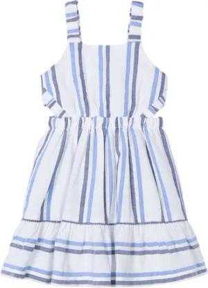 Mayoral Sommerkleid 3965 Weiß Regular Fit