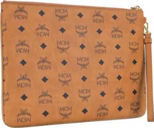 MCM Pochettes - M-Veritas Pouch Medium - Gr. unisize - in Cognacbraun - für Damen