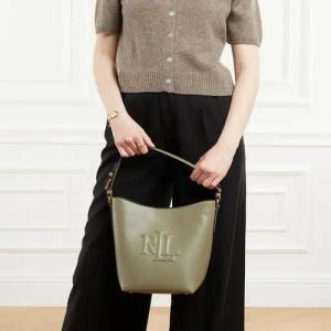 Lauren Ralph Lauren Beuteltaschen - Witley Md Bk Bucket Bag Medium - Gr. unisize - in Grün - für Damen