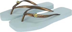 UZURII Slipper & Pantoletten - Zehentrenner Beach Switch Azul - Gr. 41,5 (EU) - in Blau - für Damen