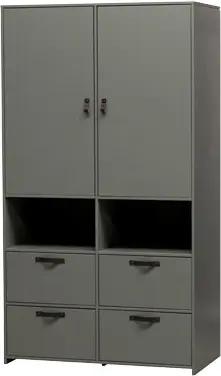 Tchibo - vtwonen Schrank »Stage« kiefer soap - 103x40x185cm - grün - Holz