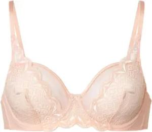 Tchibo - Bügel-BH mit Spitze - Damen - Gr. 85C - rosé