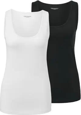 Tchibo - 2 Tops - Damen - Gr. XXL - schwarz