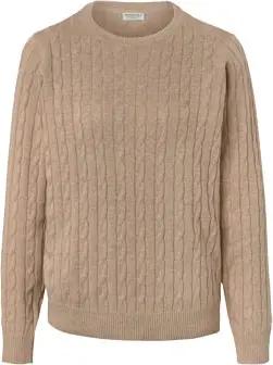 Tchibo - Zopfstrickpullover - Damen - Gr. XXL - creme