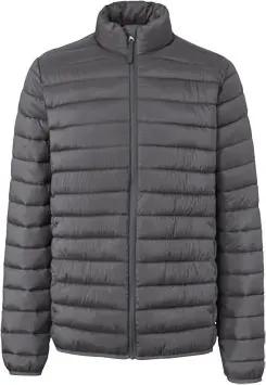 Tchibo - Verstaubare Steppjacke - Herren - Gr. XL - dunkelgrau