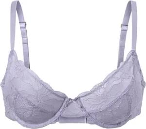 Tchibo - Bügel-BH mit Spitze - Damen - Gr. 80B - lila
