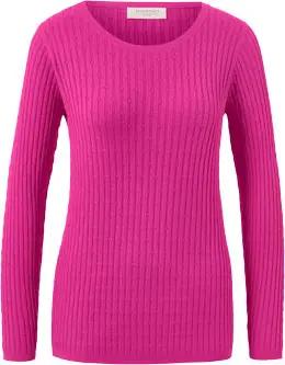 Tchibo - Zopfstrickpullover - Damen - Gr. S - pink