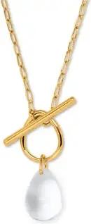 Tchibo - Kette mit Glasanhänger - gold