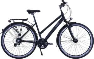 Hawk Bikes Damen-Trekkingrad »Trekking Lady Premium« - schwarz
