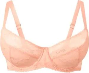 Tchibo - Bügel-BH mit Spitze - Damen - Gr. 80D - apricot