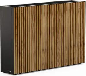 Herstera Garden Pflanzkasten »Divider« - 120x25x80cm - braun - Stahl / Holz