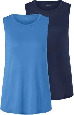 Tchibo - 2 Sport-Tops - Damen - Gr. M - dunkelblau