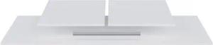 Tchibo - Woood Streifentürschrank »Connect« - 55x3x121cm - weiß -