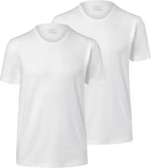 Tchibo - 2 Jersey-Halbarm-Unterhemden - Herren - Gr. S/4 - weiß