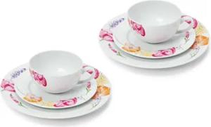 Tchibo - 6-teiliges Kaffeegedeck - creme
