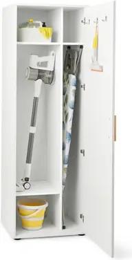 Tchibo - Universalschrank - 60x45x180cm - silber - Holz / Aluminium