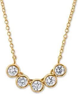 Tchibo - 925 Silber Kette Tennis Zirkonia - weiß