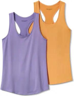Tchibo - 2 Sport-Tops - Damen - Gr. M - lila