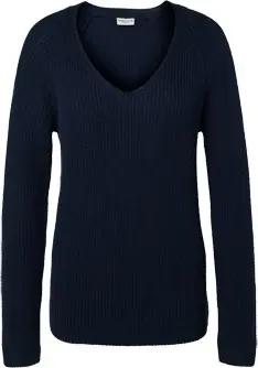 Tchibo - Strickpullover - Damen - Gr. XL - dunkelblau