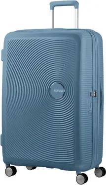 American Tourister Hartschalen-Koffer »Soundbox« Spinner - blau