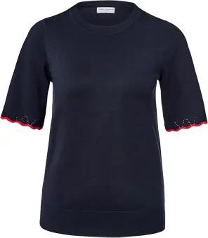 Tchibo - Feinstrickpullover - Damen - Gr. S - dunkelblau