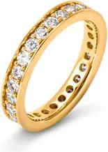 Tchibo - 585 Gold-Ring mit mind. 24 Brillanten - Gr. 18 - gold