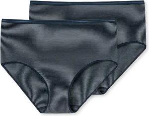 2 Schiesser Midislips mit Modal - Damen - Gr. 36 - dunkelblau