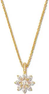 Tchibo - 585 Gold-Kette mit 22 Brillanten - gold