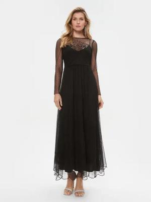 TWINSET Abendkleid 232TP2101 Schwarz Regular Fit