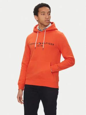 Tommy Hilfiger Sweatshirt Logo MW0MW11599 Orange Regular Fit