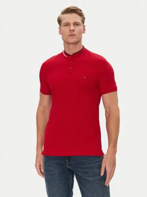 Tommy Hilfiger Poloshirt Mao MW0MW34752 Rot Slim Fit
