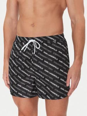 KARL LAGERFELD Badeshorts A2M46063 Schwarz Regular Fit