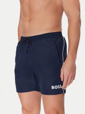 BOSS Badeshorts Starfish 50514429 Dunkelblau Regular Fit