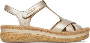Rieker Sandalen V0919-90 Goldfarben
