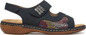 Rieker Sandalen 65989-14 Dunkelblau