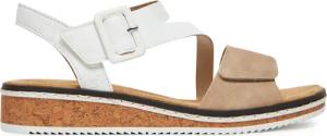 Rieker Sandalen V3660-60 Weiß