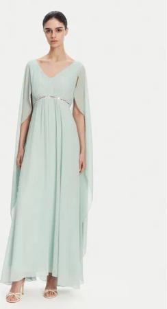 Rinascimento Abendkleid CFC0123079003 Grün Regular Fit