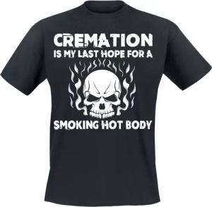 Sprüche T-Shirt - Smoking Hot Body - M bis 3XL - für Männer - Größe XL - schwarz