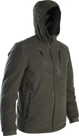 Jagd-Regenjacke 900 warm geräuscharm grün