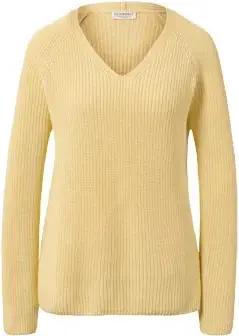 Tchibo - Strickpullover - Damen - Gr. M - gelb