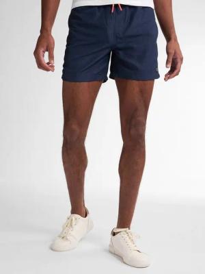 Petrol Industries Badehose mit kontrastfarbenem Kordelzug