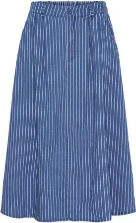 LaMarta Sommerrock Blau-weiß gestreifter Rock – Stilvolle Outfit-Inspiration