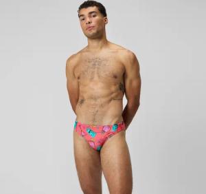 Beachstar Badehose 5 cm Orange für Herren