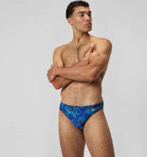Beachstar Badehose 5 cm Blau für Herren