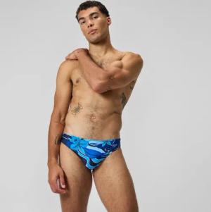 Beachstar Badehose 5 cm Blau für Herren