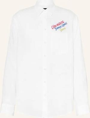 DSQUARED2 Leinenhemd Comfort Fit